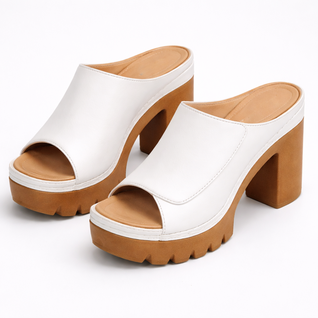 Marta™ | SANDALIA MULE CON PLATAFORMA