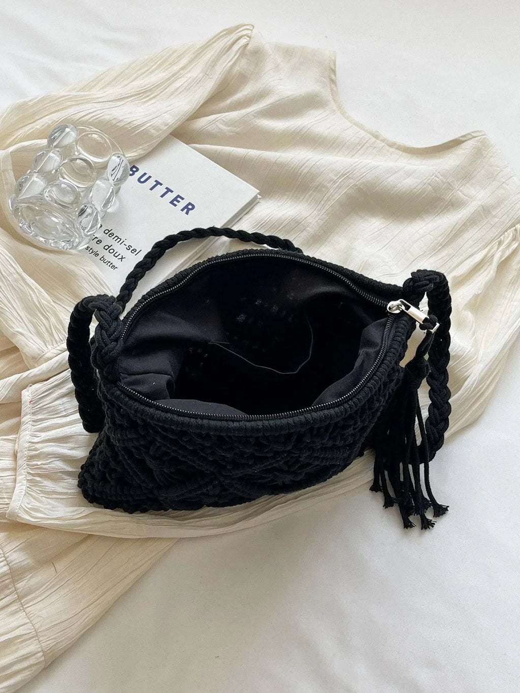 Vera™ | BOLSO DE MACRAMÉ TRENZADO