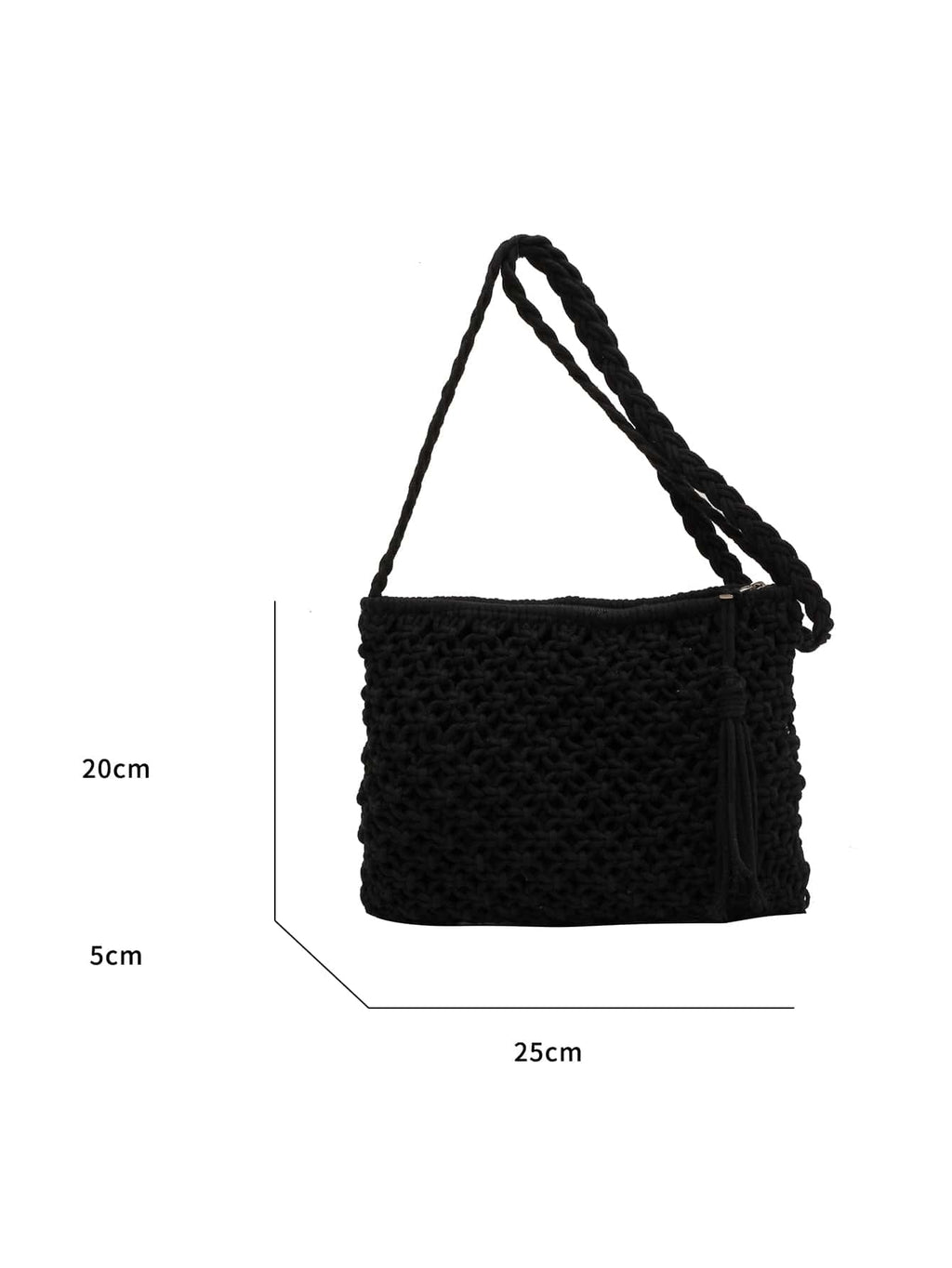 Vera™ | BOLSO DE MACRAMÉ TRENZADO