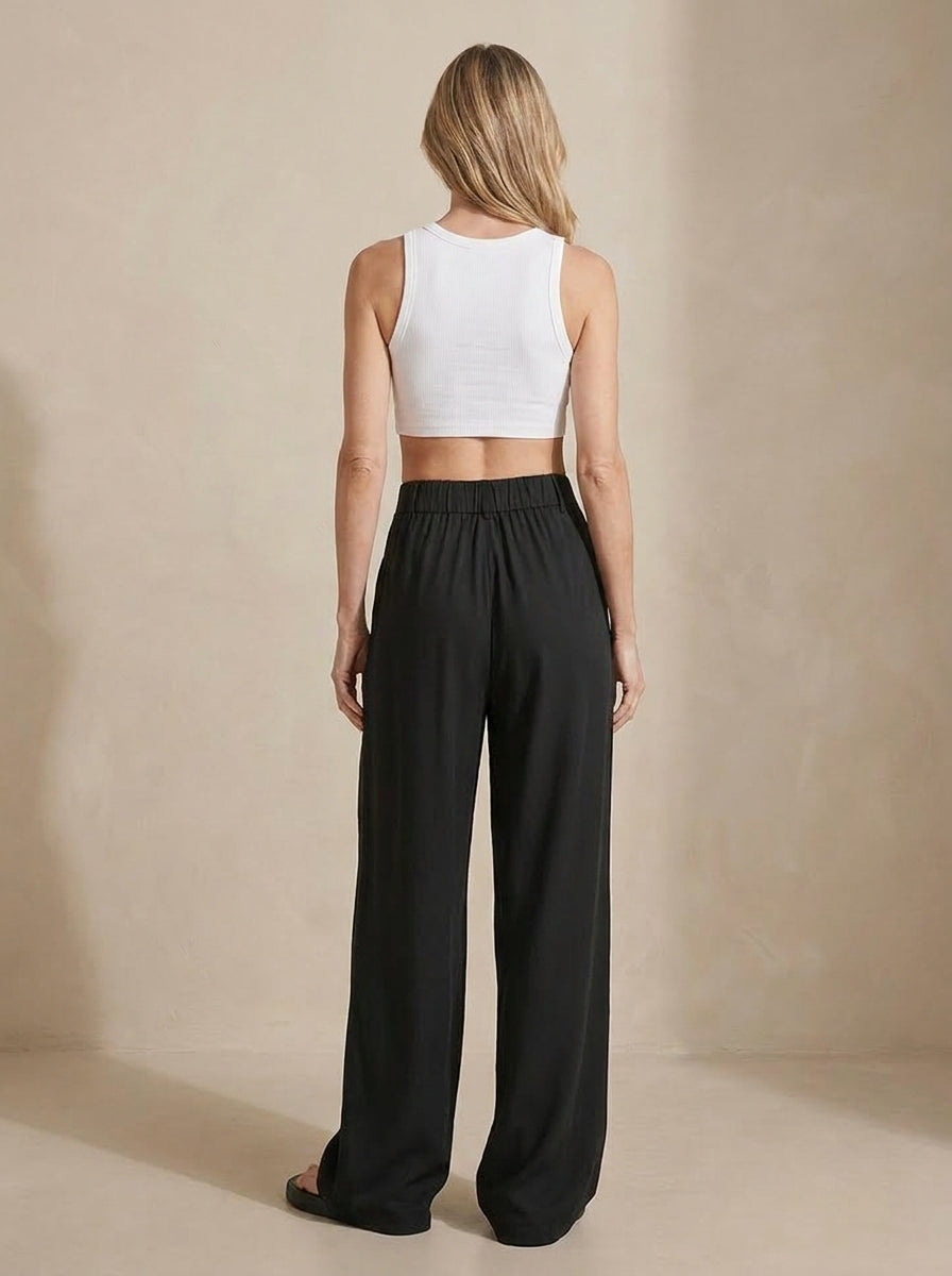 Elena™ | PANTALÓN DE PIERNA ANCHA