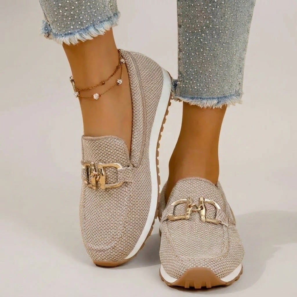 Valeria™ | ZAPATILLA CÓMODA CON HEBILLA ELEGANTE