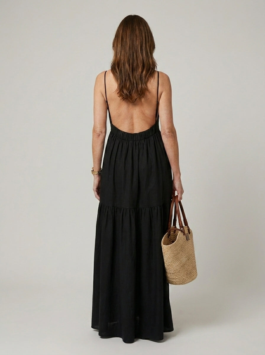 Sofía™ | VESTIDO MAXI FLUIDO