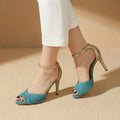 Alicia™ | SANDALIA PEEP TOE CON PULSERA