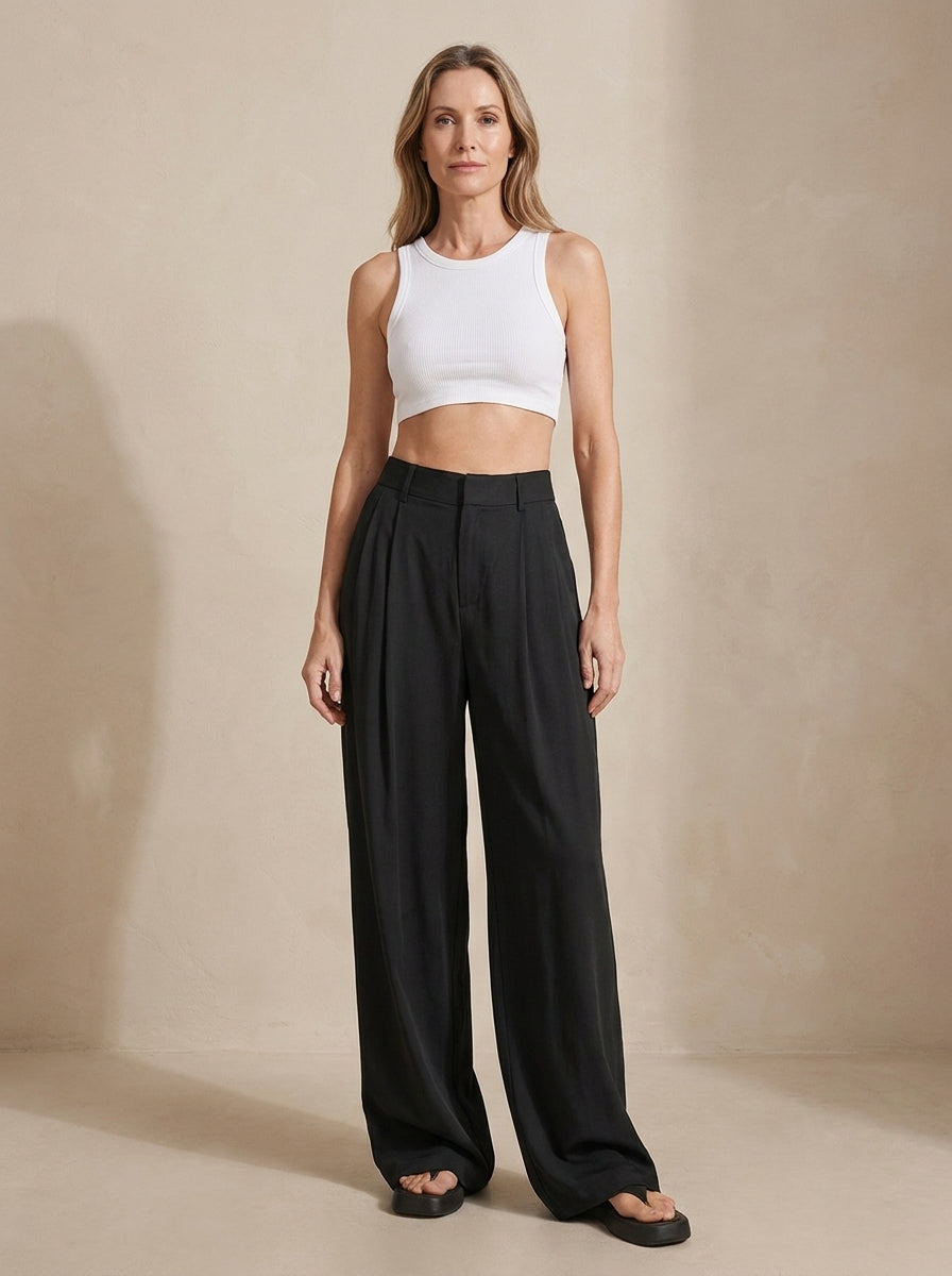 Elena™ | PANTALÓN DE PIERNA ANCHA