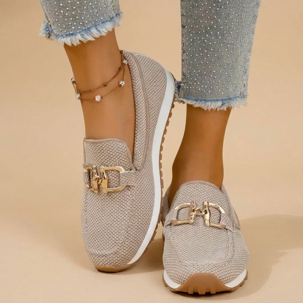 Valeria™ | ZAPATILLA CÓMODA CON HEBILLA ELEGANTE
