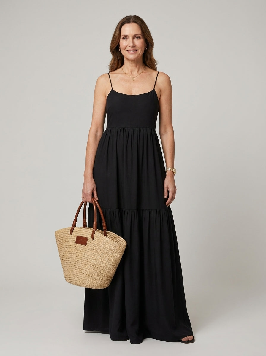 Sofía™ | VESTIDO MAXI FLUIDO