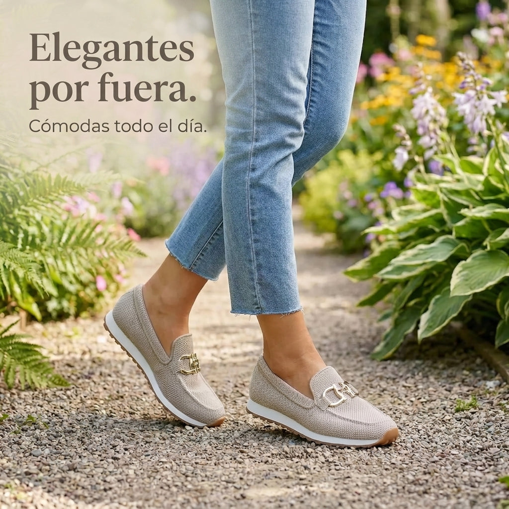 Valeria™ | ZAPATILLA CÓMODA CON HEBILLA ELEGANTE