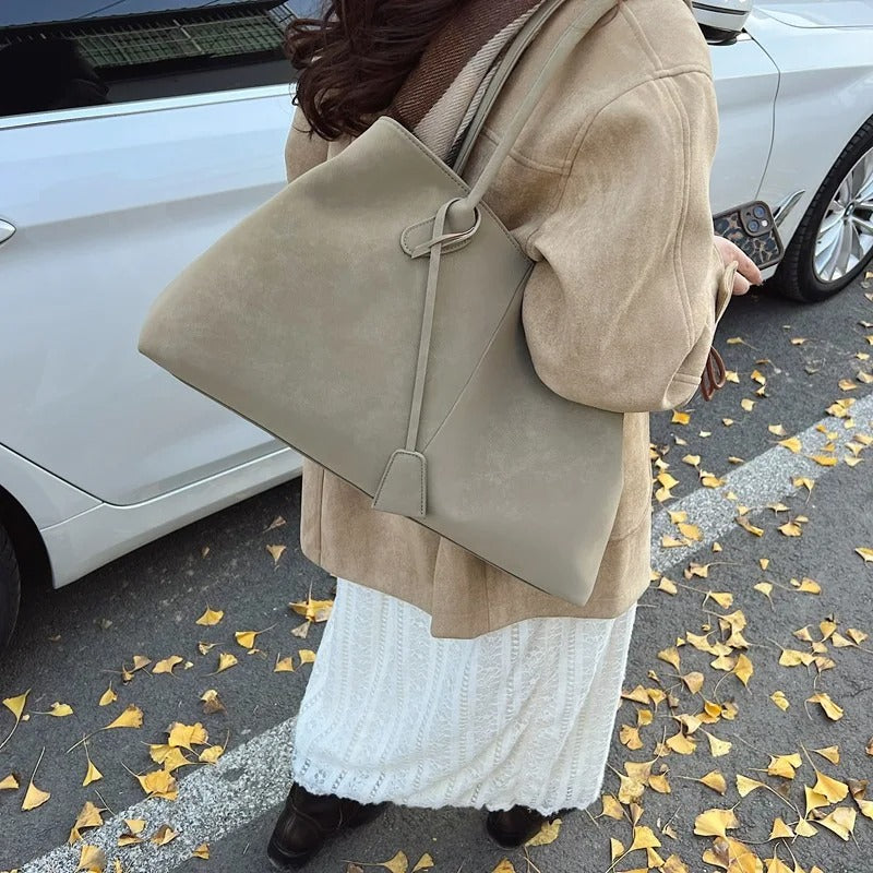 Valeria™ | BOLSO SHOPPER EFECTO ANTE
